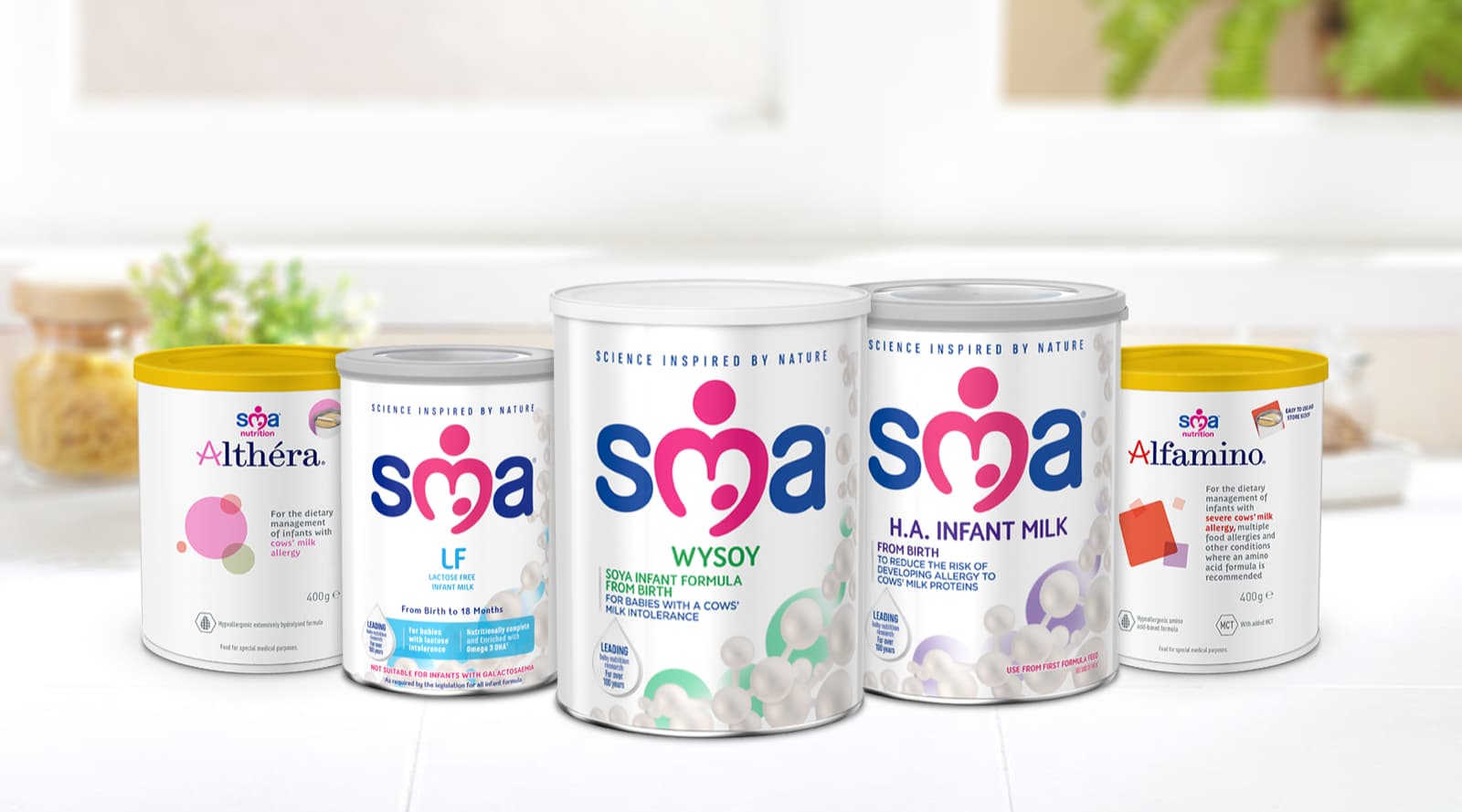 Sma Allergies And Intolerance Milks Formula Milk Sma Baby