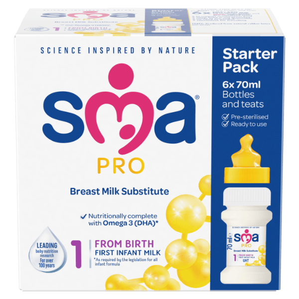 SMA First Infant Milk Liquid Starter Pack